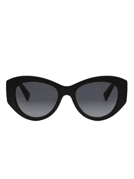 Prugaste sunčane naočale Bvlgari crna