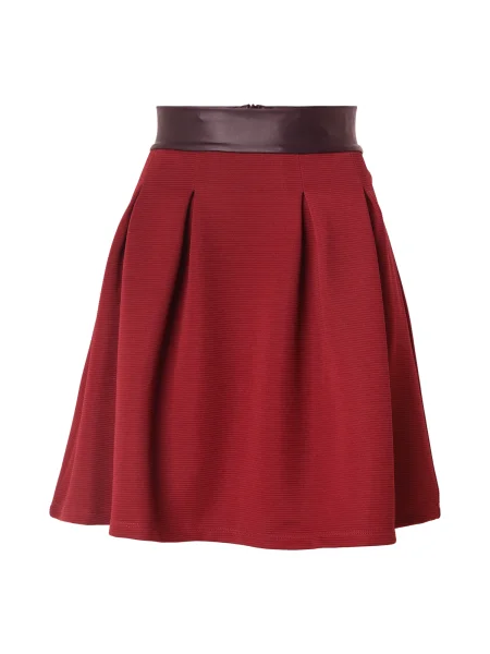 ABOUT YOU Fustă Letizia roșu bordeaux negru