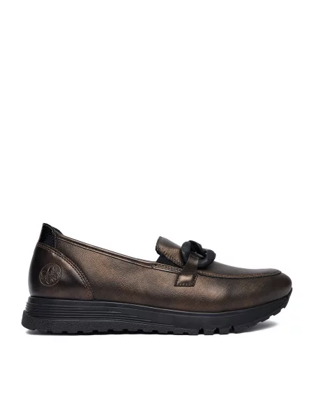 Pantofi loafer Rieker maro