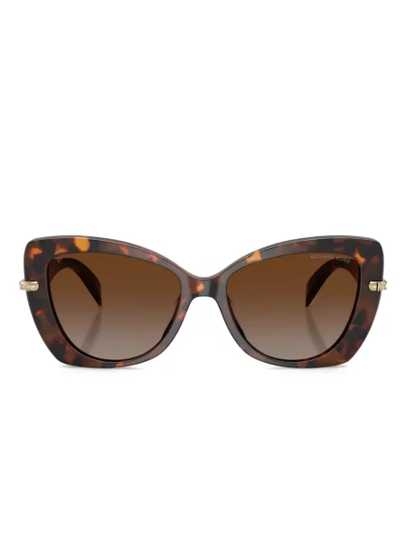 Ochelari de soare Michael Kors maro