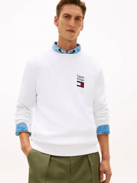 Tommy Hilfiger Hanorac alb