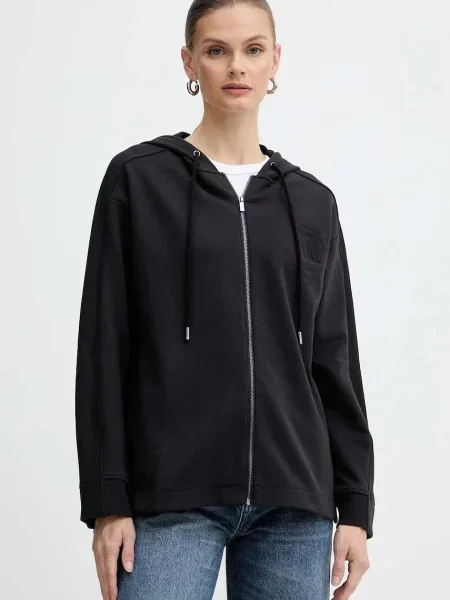 Pulover MM ONORE s kapuco črna