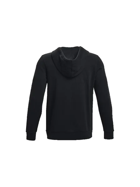 Jachetă cămașă Under Armour din fleece cu glugă negru