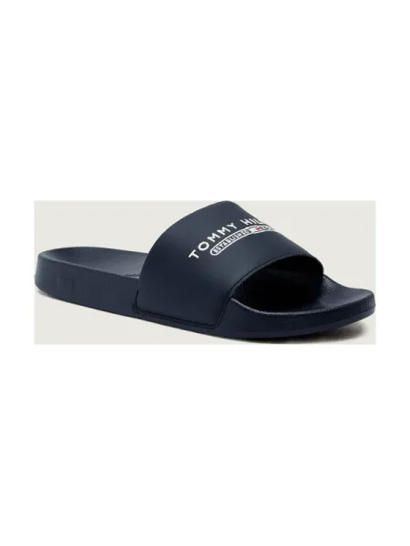 Papucs Tommy Hilfiger kék