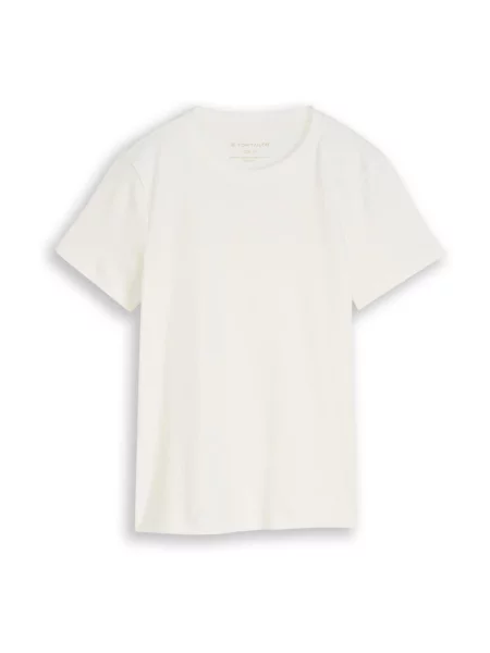 TOM TAILOR Tricou alb