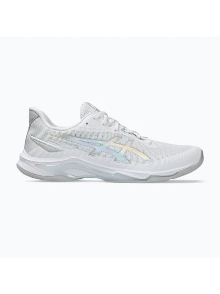 Pantofi pentru bărbați ASICS Netburner Ballistic FF 4 white/pure silver alb