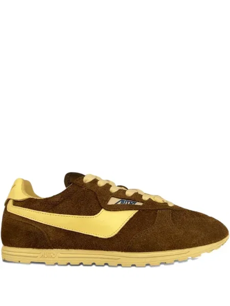 Sneakerși Autry maro