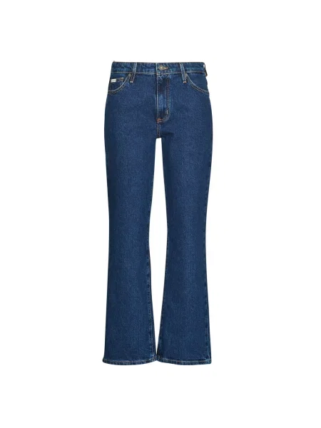 Ravne kavbojke Guess modra