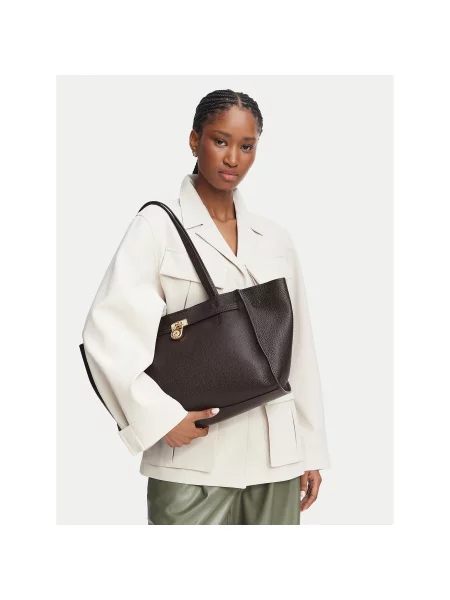 MICHAEL Michael Kors Geantă Hamilton închis maro