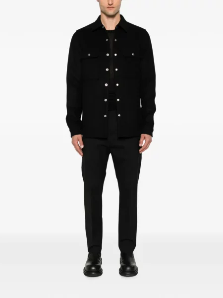 Geacă cămașă Rick Owens negru