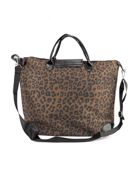 RoyalBag Дорожня сумка Текстиль коричневий