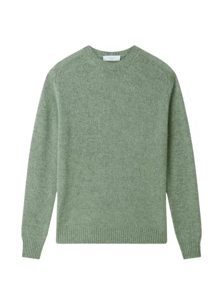 Pulover Boglioli cu decolteu rotund verde