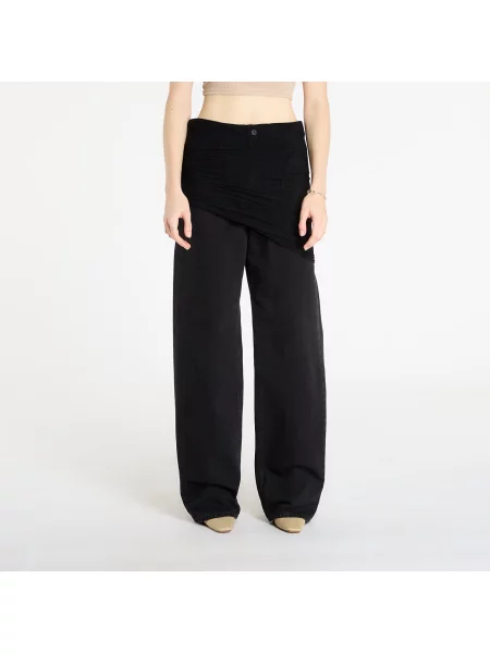 Spodnie Mm6 z 5 kieszeniami czarne