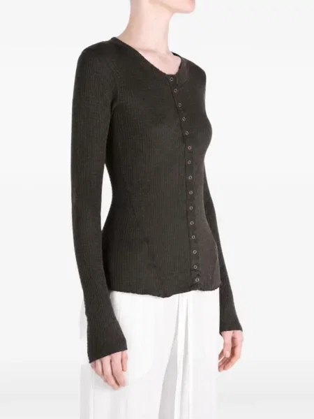 Cardigan Free People tricotate maro