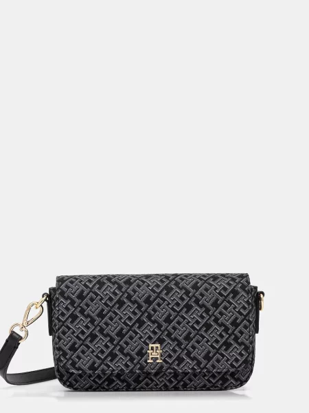 Tommy Hilfiger Geantă pe umăr ICON negru