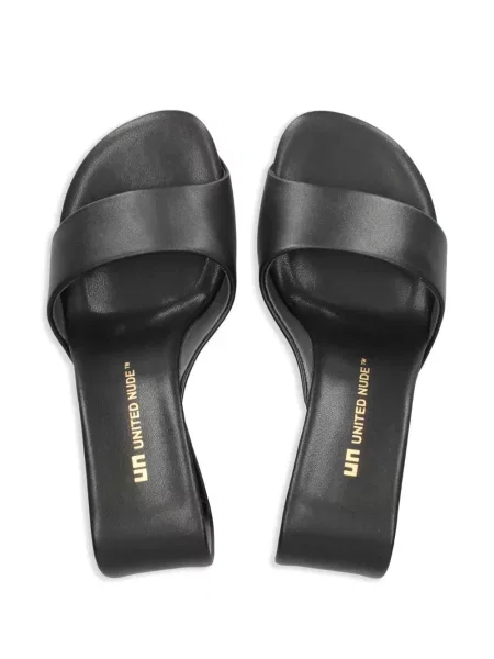 Sandale United Nude din piele negru