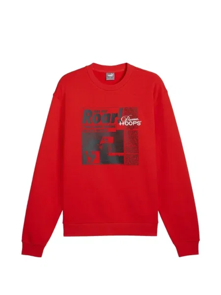 Pulover Puma cu imagine roșu