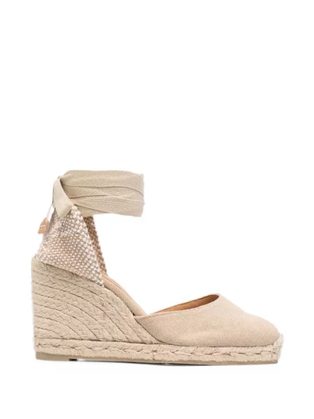 Espadrilky Castañer na klínovém podpatku