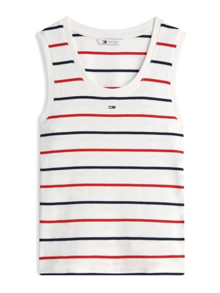Top Tommy Jeans béžový
