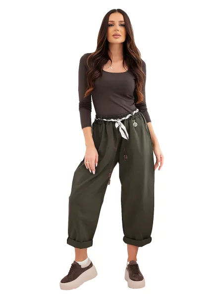 Lumera Nohavice kaki