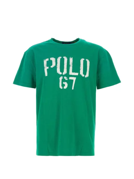 Tricou polo Polo Ralph Lauren cu imagine verde