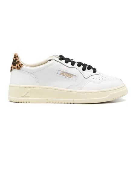 Sneakers Autry Medalist Low Woman White/ Leopard EUR 36 białe