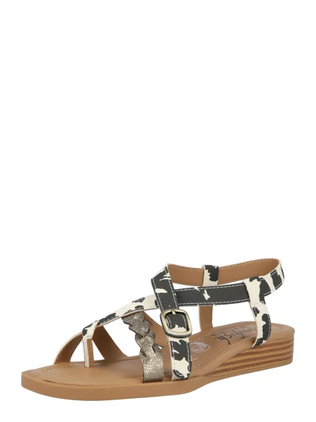 Blowfish Malibu Japonke April bronasta / črna / off-bela bela