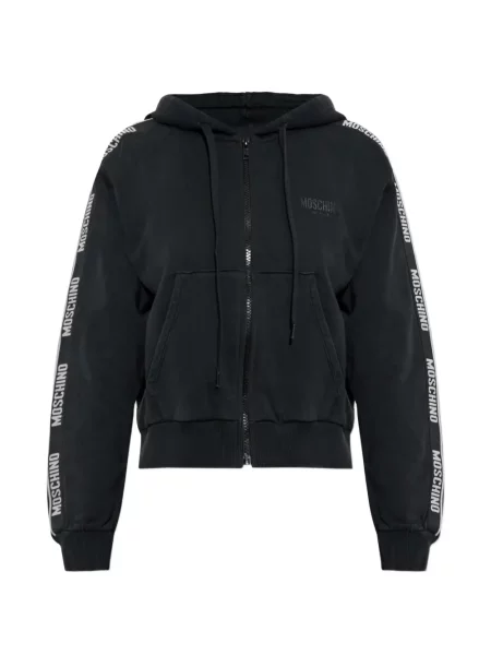 Mikina s kapucí Moschino černá