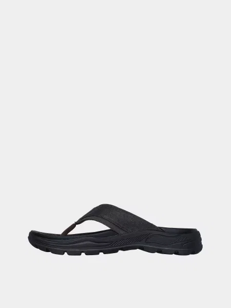 В'єтнамки Skechers текстиль чорний