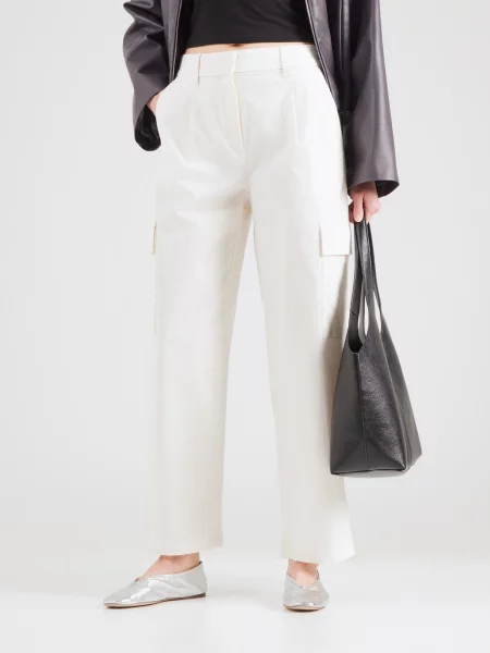 Calvin Klein Jeans Kargo hlače Écru bež