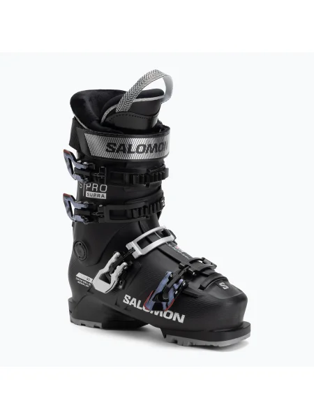 Дамски ски обувки Salomon S/Pro Supra 80 W GW black/silver metallic/sweet lavender черно