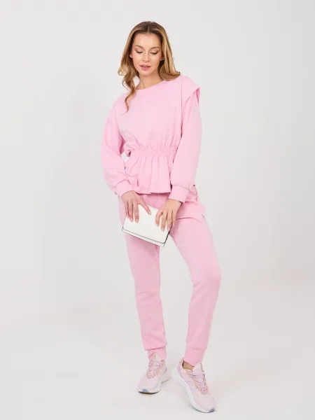 Spodnie dresowe Rue Paris białe