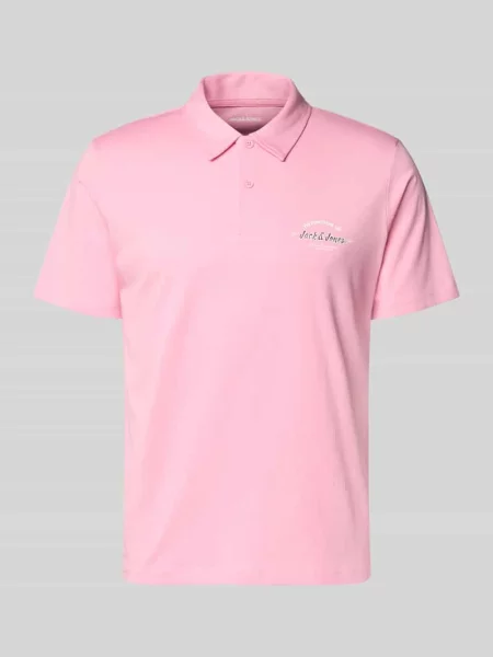 Koszulka polo z nadrukiem z logo model BRANDON' Jack & Jones