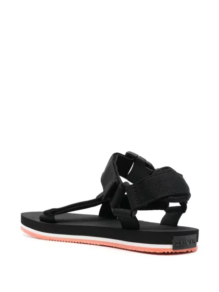Sandale Levi's® cu autograf negru