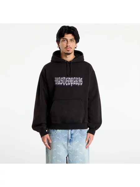 Běžecká mikina s kapucí Wasted Paris černá