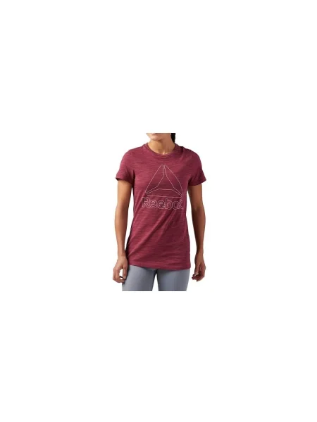 Tricou Reebok Sport bordo
