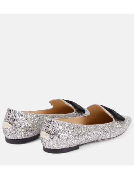 Balerini Jimmy Choo argintiu