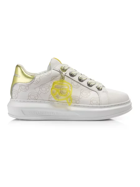 Sneakersy Karl Lagerfeld skórzane białe