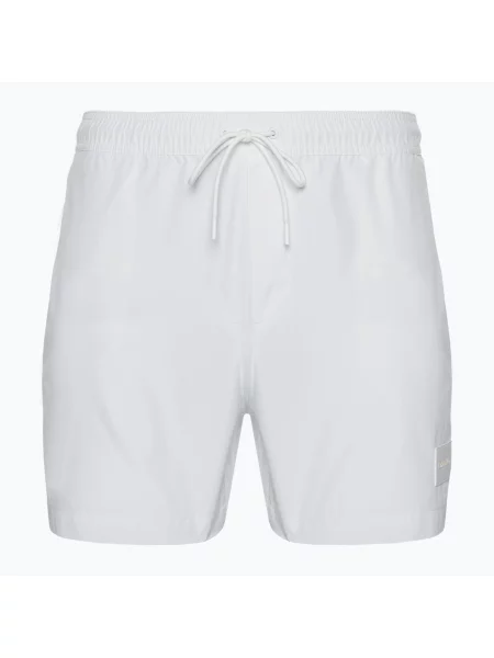 Plavecké šortky Calvin Klein Medium Drawstring white bílé