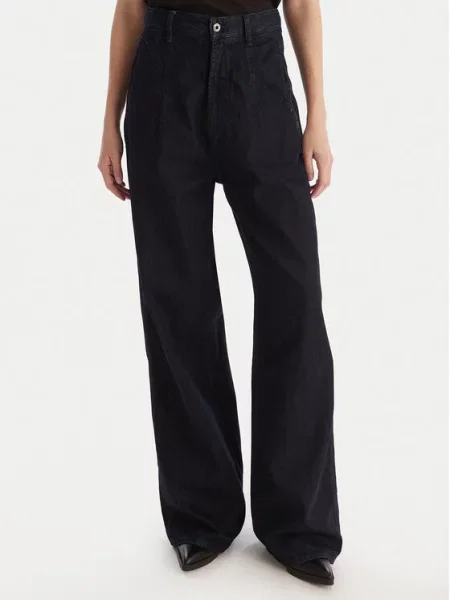 G-Star Raw Τζιν Roos Σκούρο Wide Leg μπλε