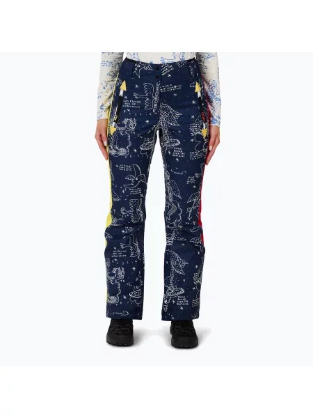 Pantaloni de schi pentru femei Rossignol JCC Sublim snow angel cosmic print