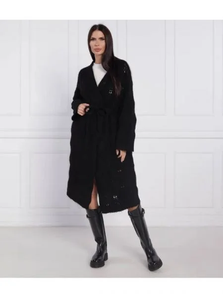 Silvian Heach Cardigan cu adaos de lână negru