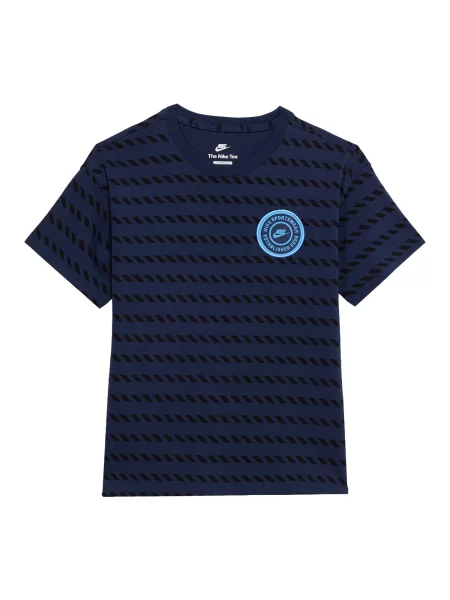 Nike Sportswear Majica mornarsko plava / azur crna