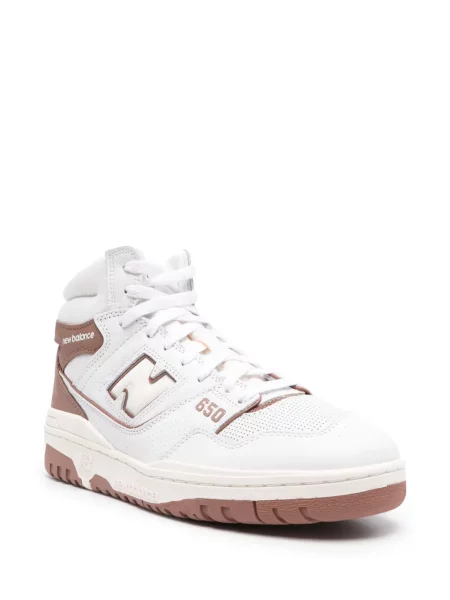 Kožené tenisky New Balance 550 bílé
