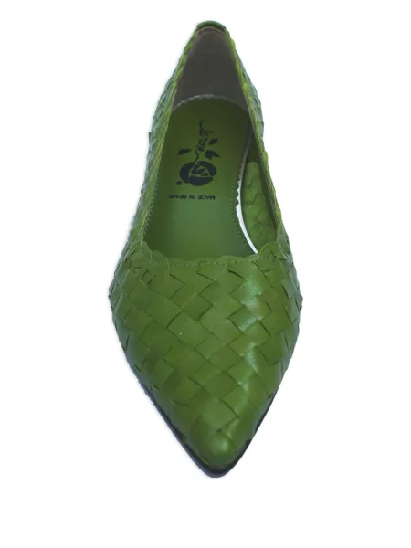 Pantofi cu toc La Rose verde