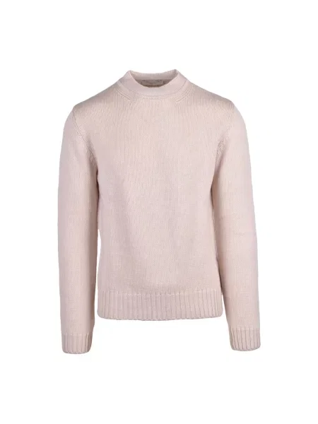 Sweter Wool & Co wełniany beżowy