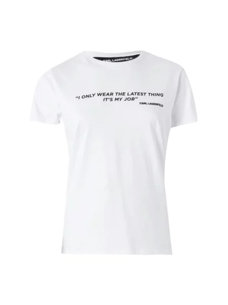 Karl Lagerfeld t-shirt biały