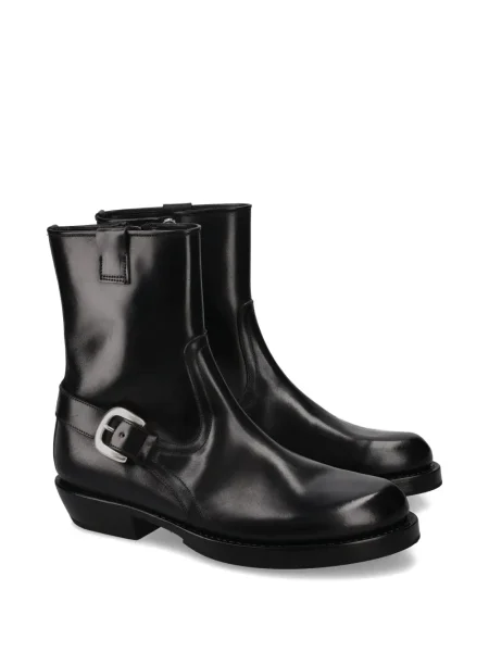 Botine Premiata cu cataramă negru