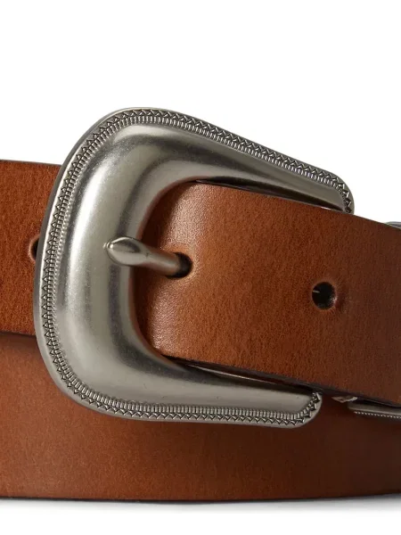 Polo Ralph Lauren curea de bărbați din piele maro