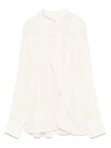 Bluză Victoria Beckham de mătase